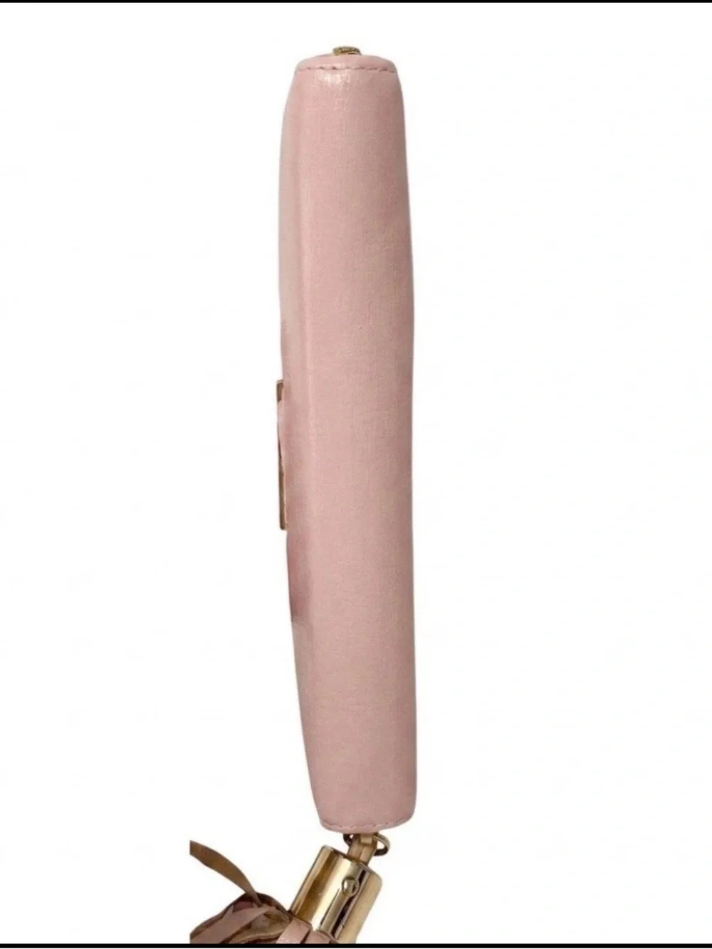 LOW START 🩷 See by Chloe Large Zippy Tassel Wallet Repainted PINK & BEIGE